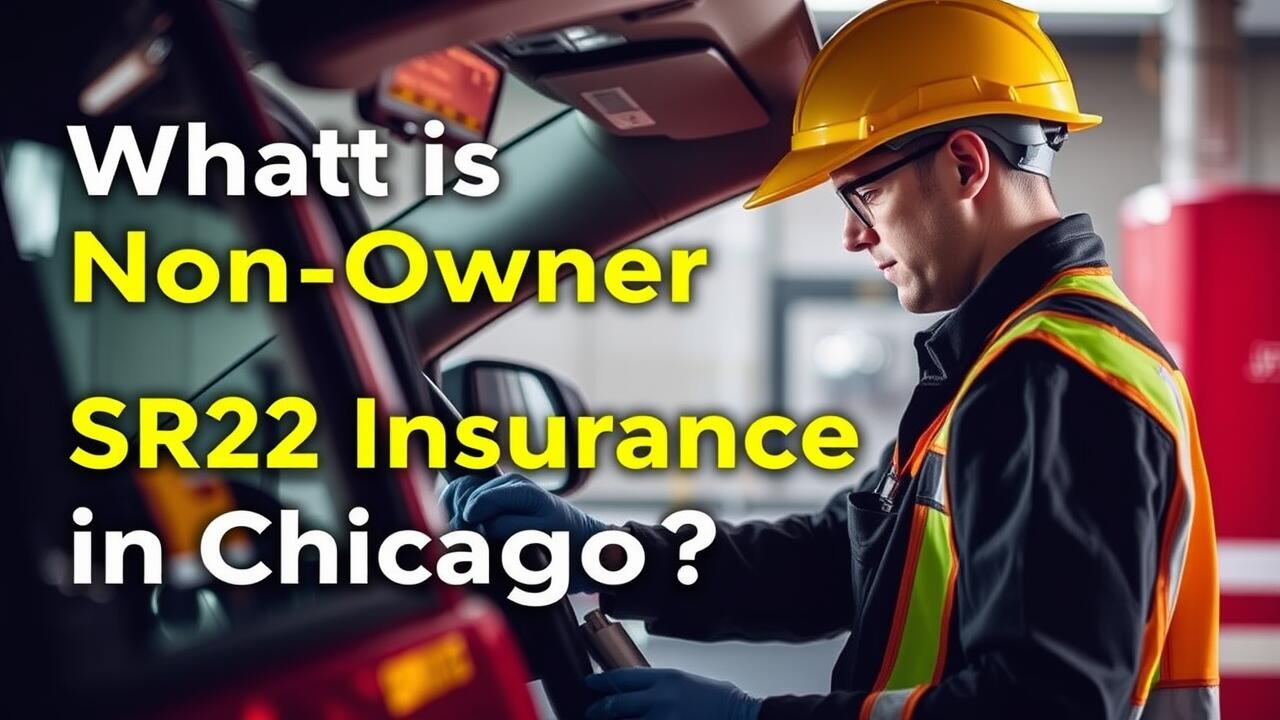 What is Non-Owner SR22 Insurance in Chicago?